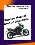 MODENAS DOMINAR 400 400UG 2017-2023 Full Manual Set – Repair & Maintenance Manual and Spare Parts Catalog andUser Handbook