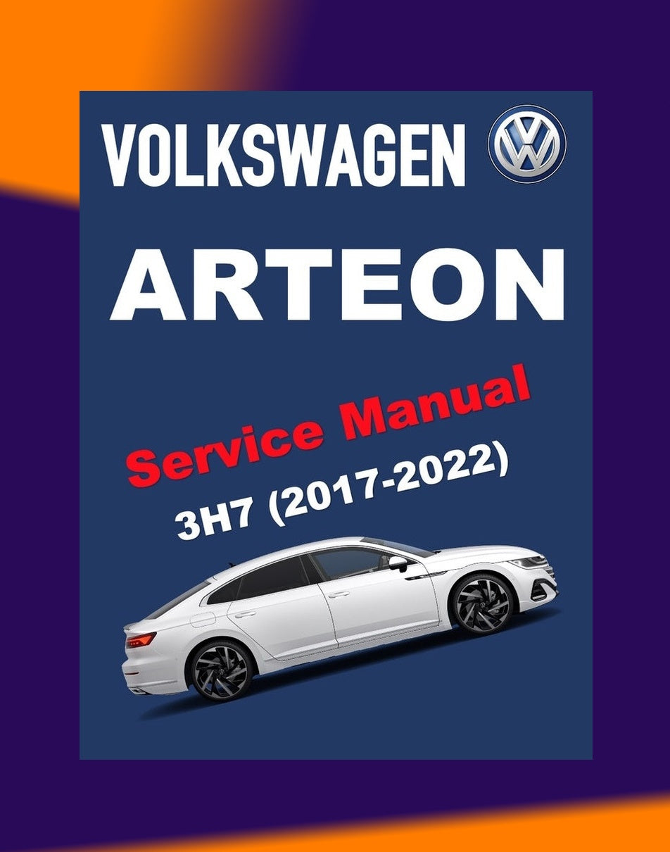 VW ARTEON 2017-2022 Full Manual Set – Repair & Maintenance Manual