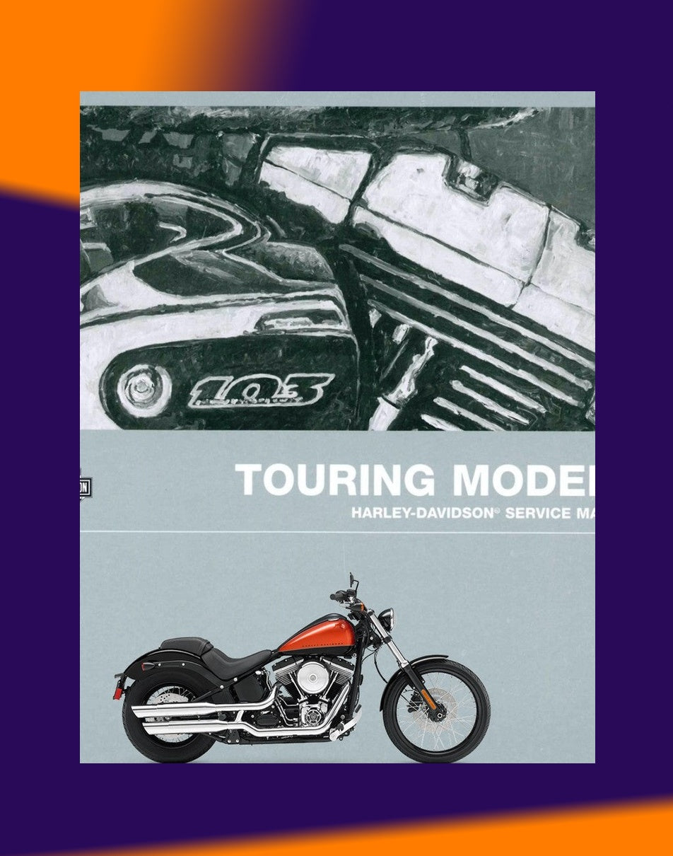 HARLEY DAVIDSON TOURING MODELS 1984-1998 Full Manual Set – Repair & Maintenance Manual and Spare Parts Catalog